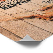 Love Quote voor Vriendin, Vriendin Birthday Gift Poster (Hoek)