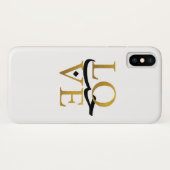 Love Quote w/ Arabic. Case-Mate iPhone Case (Achterkant (horizontaal))