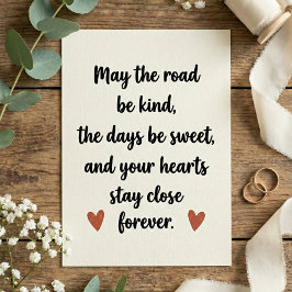 Love Quote Wedding Engagement Party Kaart