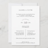 Love Quote White Trendy Collage Wedding 6 Photos (Achterkant)