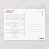 Love Quote White Trendy Collage Wedding 6 Photos Briefkaart (Achterkant)