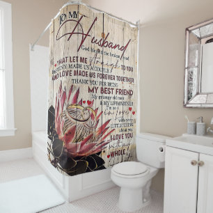 Love Quotes To My Husband, Home Decor Douchegordijn