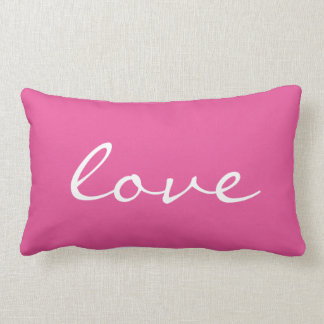Love Quottes Chic Hot Pink Kussen