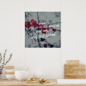 Love Quottes for Him - Typography Poster (Keuken)