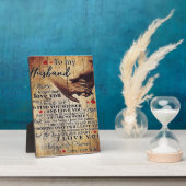 Love Quottes Gift | Naar mijn Cadeau voor man en v Fotoplaat (Zijkant)