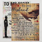 Love Quottes Gift | Naar mijn Cadeau voor man en v Menu (Voorkant / Achterkant)