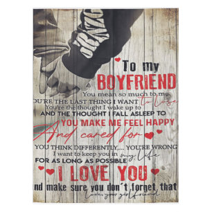 Love Quottes to Husband Brief van mijn echtgenoo Tafelkleed