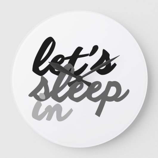 Love Quottes VI Grote Klok (Voorkant)