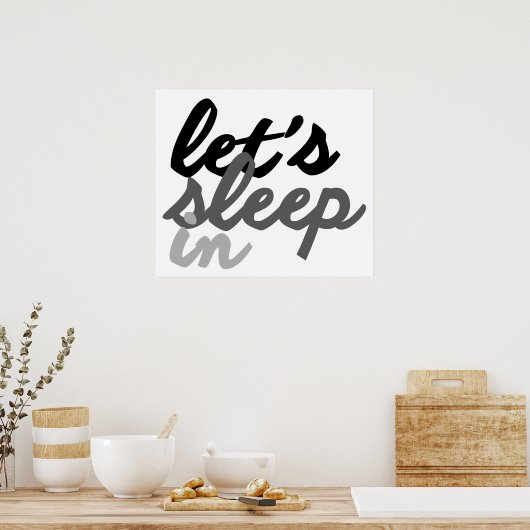 Love Quottes VI Poster (Keuken)