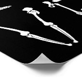 Love Radiology Men Women Xray Radiologist Poster (Hoek)