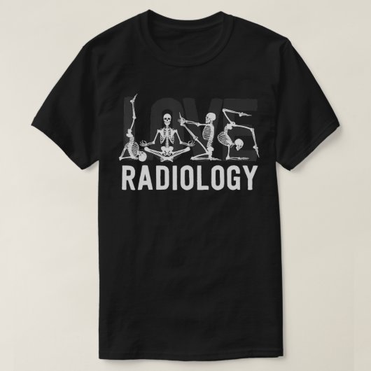 Love Radiology Tech Gifts Radiologist XRay Technol T-shirt (Design voorkant)