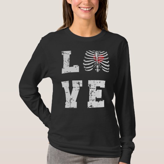 Love Radiology Tech Rad Technologist Rad Tech 1 T-shirt (Voorkant)