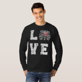 Love Radiology Tech Rad Technologist Rad Tech 1 T-shirt (Voorkant volledig)