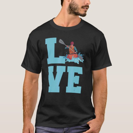 Love Rafting T-shirt (Voorkant)