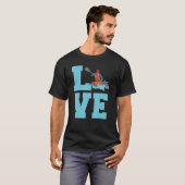 Love Rafting T-shirt (Voorkant volledig)