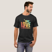 Love Ragdoll Pet Cat ras T-shirt (Voorkant volledig)
