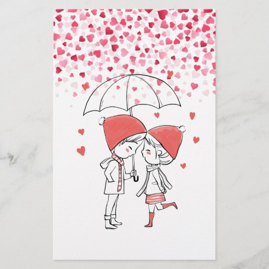 Love Rain Briefpapier (Voorkant)
