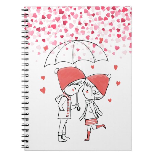 Love Rain Notitieboek (Voorkant)