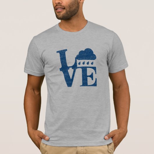 LOVE RAIN - Seattle T-shirt (Voorkant)
