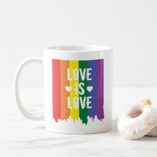 Love Rainbow Gay Pride LGBT-loopverf Koffiemok