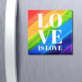 Love Rainbow Gay Pride Magneet