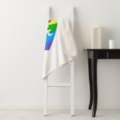 Love Rainbow Heart Sherpa Deken (In situ)
