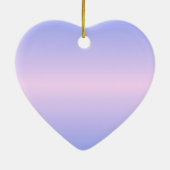 Love Rainbow Houston Skyline Gay Pride Keramisch Ornament (Achterkant)