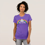Love Rainbow Intentions T-shirt (Voorkant volledig)