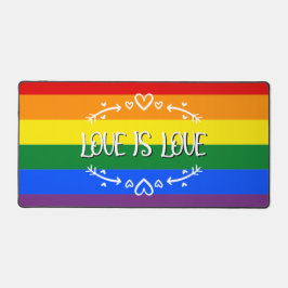 Love Rainbow LGBTQ Pride Bureaumat