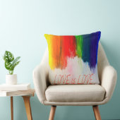 Love Rainbow Pride LBGQT Kussen (Stoel)