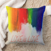 Love Rainbow Pride LBGQT Kussen (Deken)