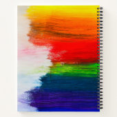Love Rainbow Pride LBGQT Notitieboek (Achterkant)