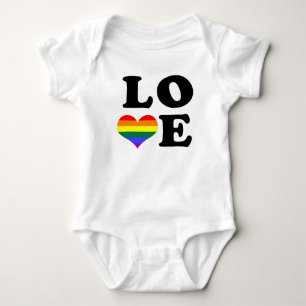Love Rainbow Pride Romper