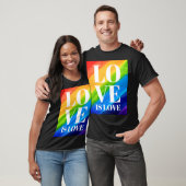 Love Rainbow Pride T-shirt (Unisex)