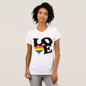 Love Rainbow Pride T-shirt (Voorkant volledig)