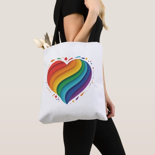 Love Rainbow Tote Bag (Dichtbij)