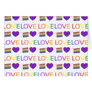 Love Rainbow Wedding Heart Cake Gay Pride