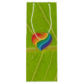 Love Rainbow Wijn Cadeautas (Achterkant)