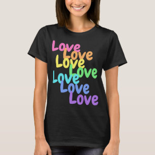 "Love" Rainbow Women's T-Shirt