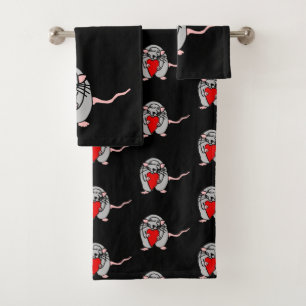 Love Rat Bad Handdoek