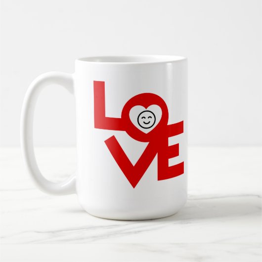 Love rd Coffee mok 15oz (Links)