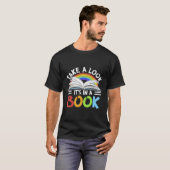 Love Reading Love Rainbows Gift Retro Rainbow Desi T-shirt (Voorkant volledig)