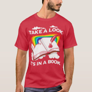 Love Reading Love Rainbows Gift Retro Rainbow Desi T-shirt