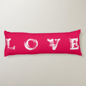 LOVE Red Body Pillow Lichaamskussen (Achterkant)