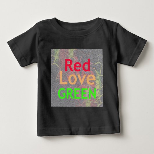 LOVE RED GOLDEN GREEN (Voorkant)