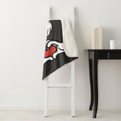 Love Red Heart Mouse Hands Sherpa Deken (In situ)