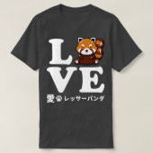 Love Red Panda T-shirt (Design voorkant)