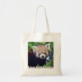 Love Red Pandas Tote Bag