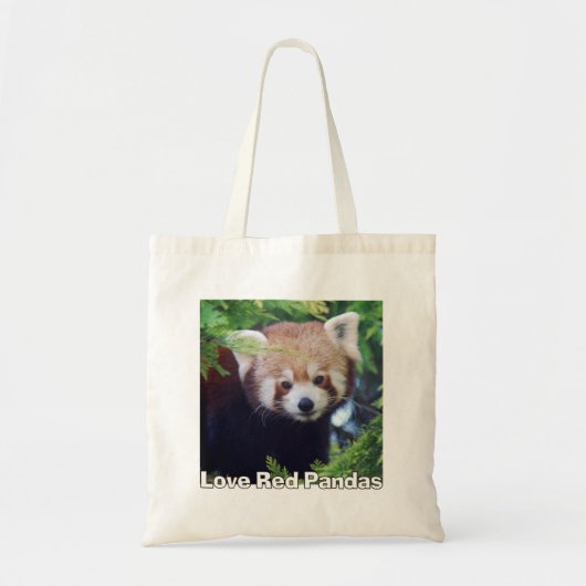 Love Red Pandas Tote Bag (Voorkant)