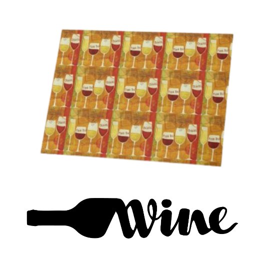 Love Red White Wine Birthday Note Kaart